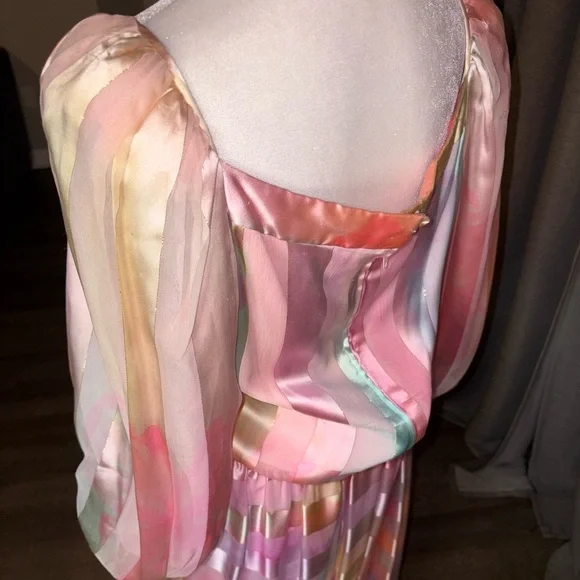 Diane Dickinson Vintage Party Dress Ladies Size Large - Picture 4 of 8